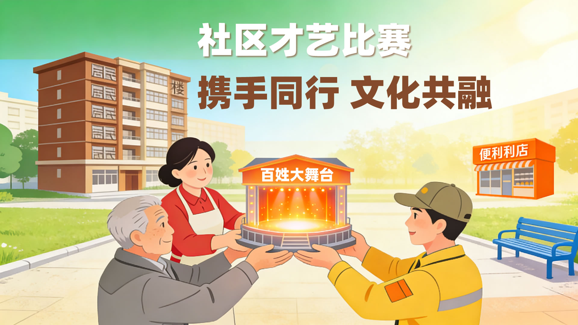 百姓大舞台诚邀社区合作